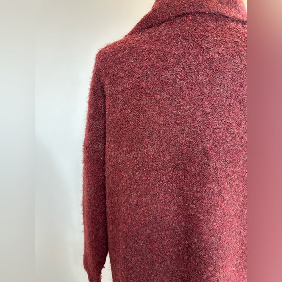 Anthropologie Brenna Boucle Longline Cardigan One Size Like New - Picture 8 of 11